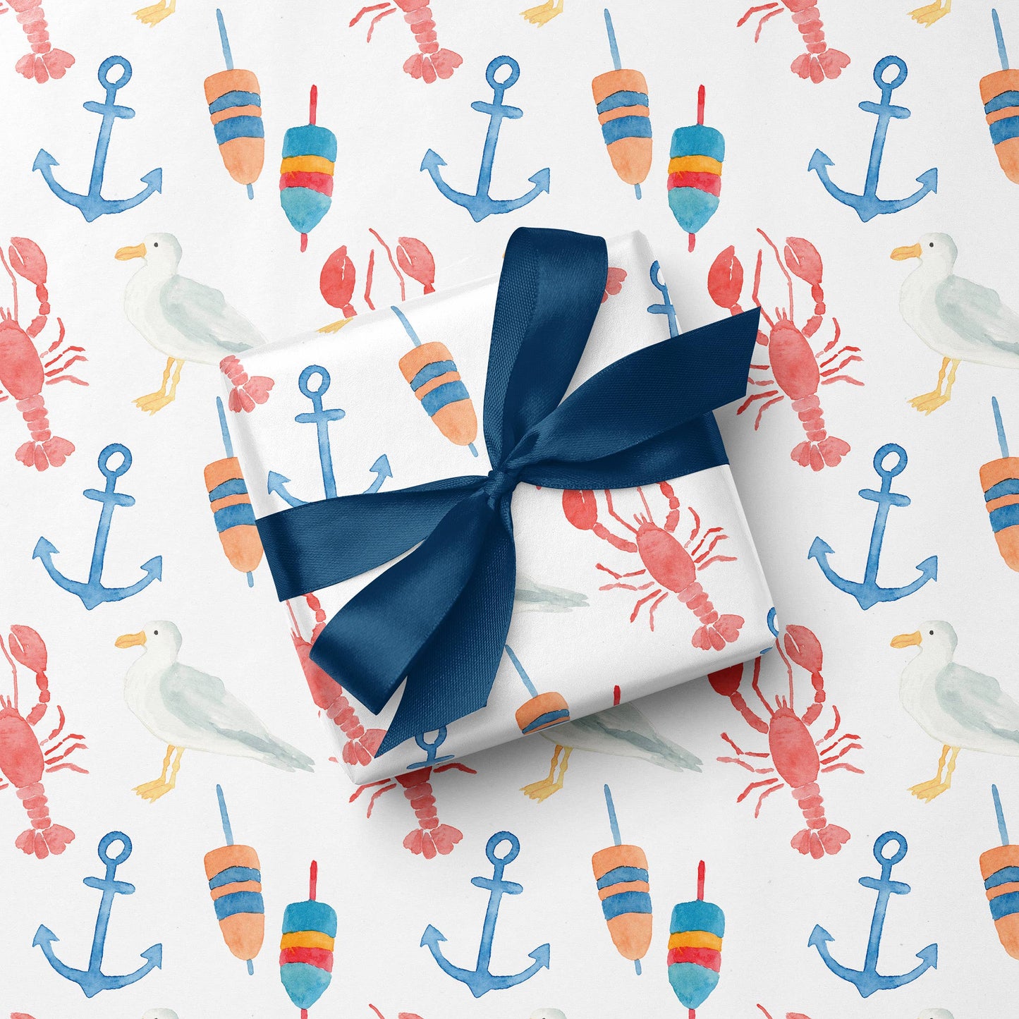 Gert & Co - Coastal Gift Wrap | Maine Lobster Gift Wrap