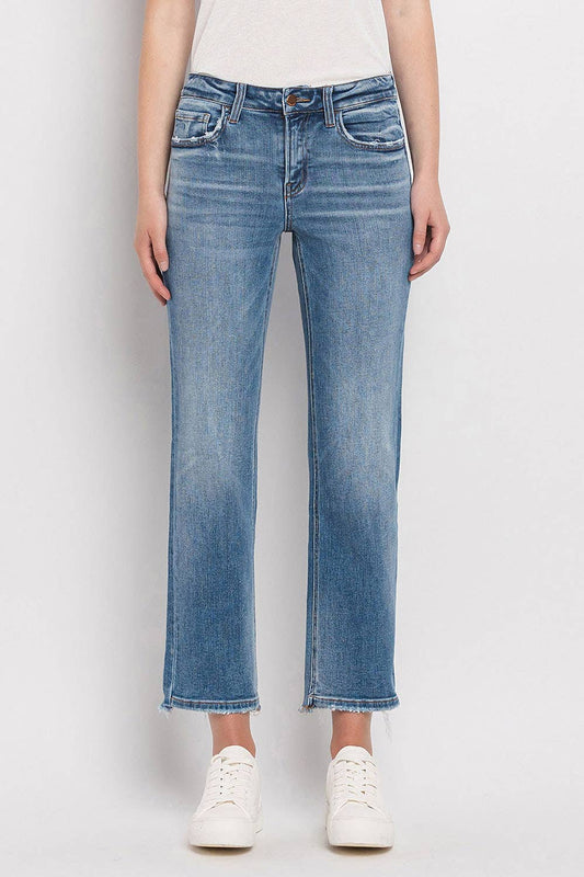 STATELY MID RISE STRAIGHT JEAN