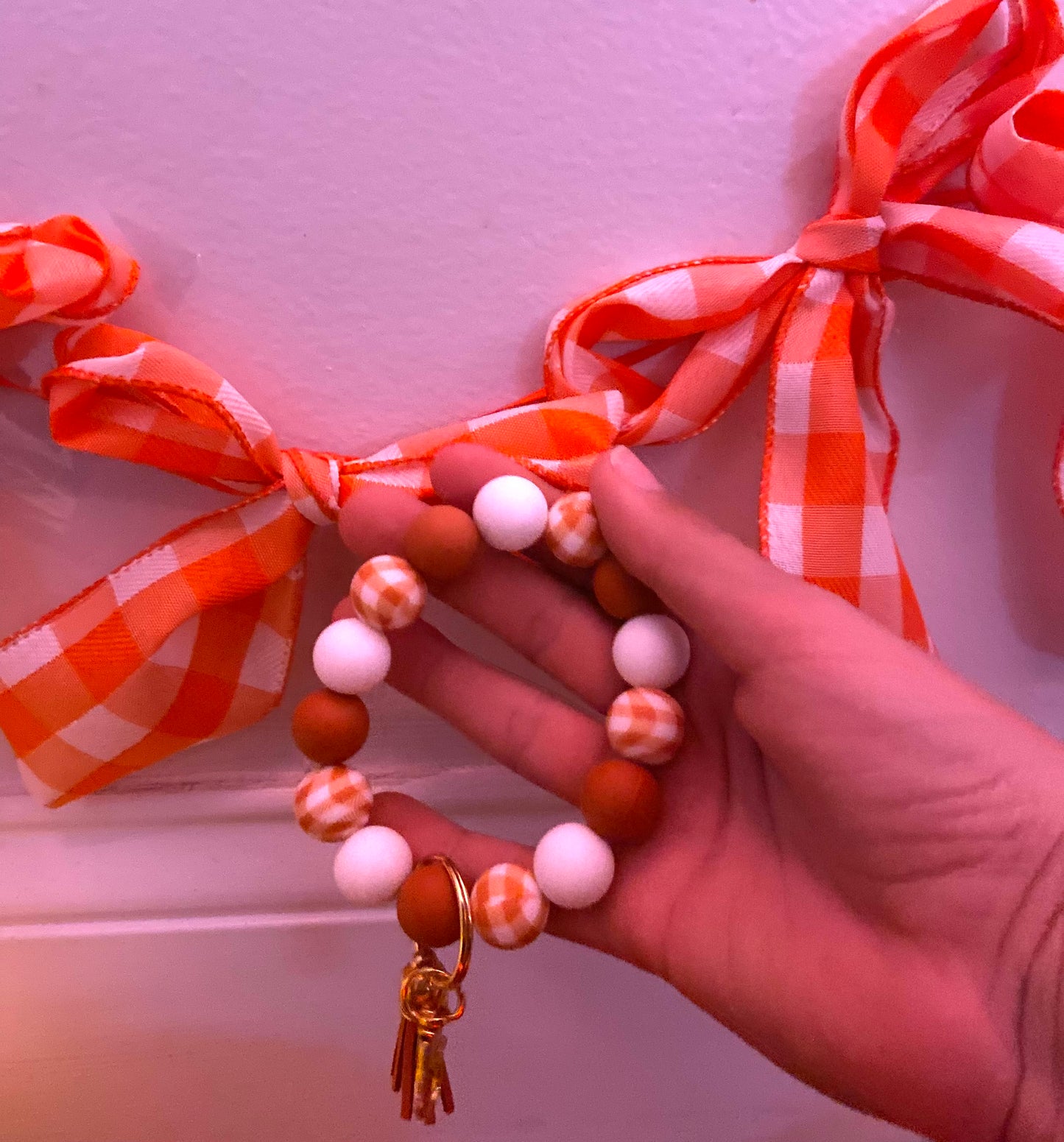 Pumpkin Spice Keychain