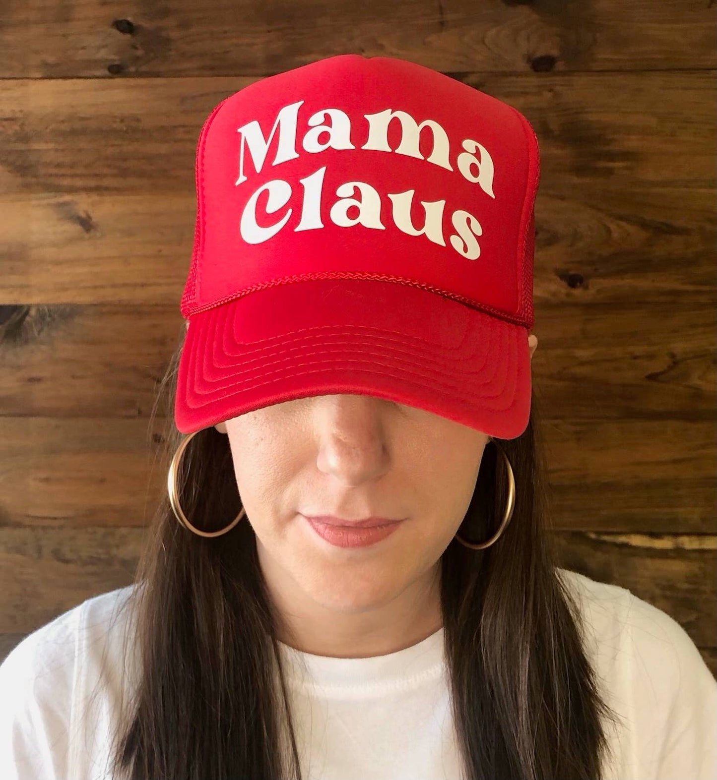 Mama Claus Trucker Hat