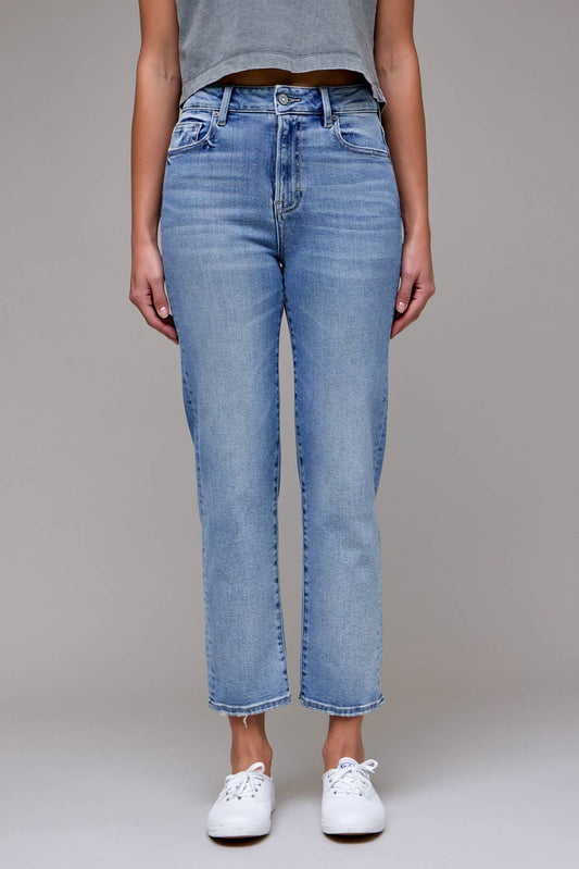 Tracey Jeans -Medium Dark Clean Stretch Denim