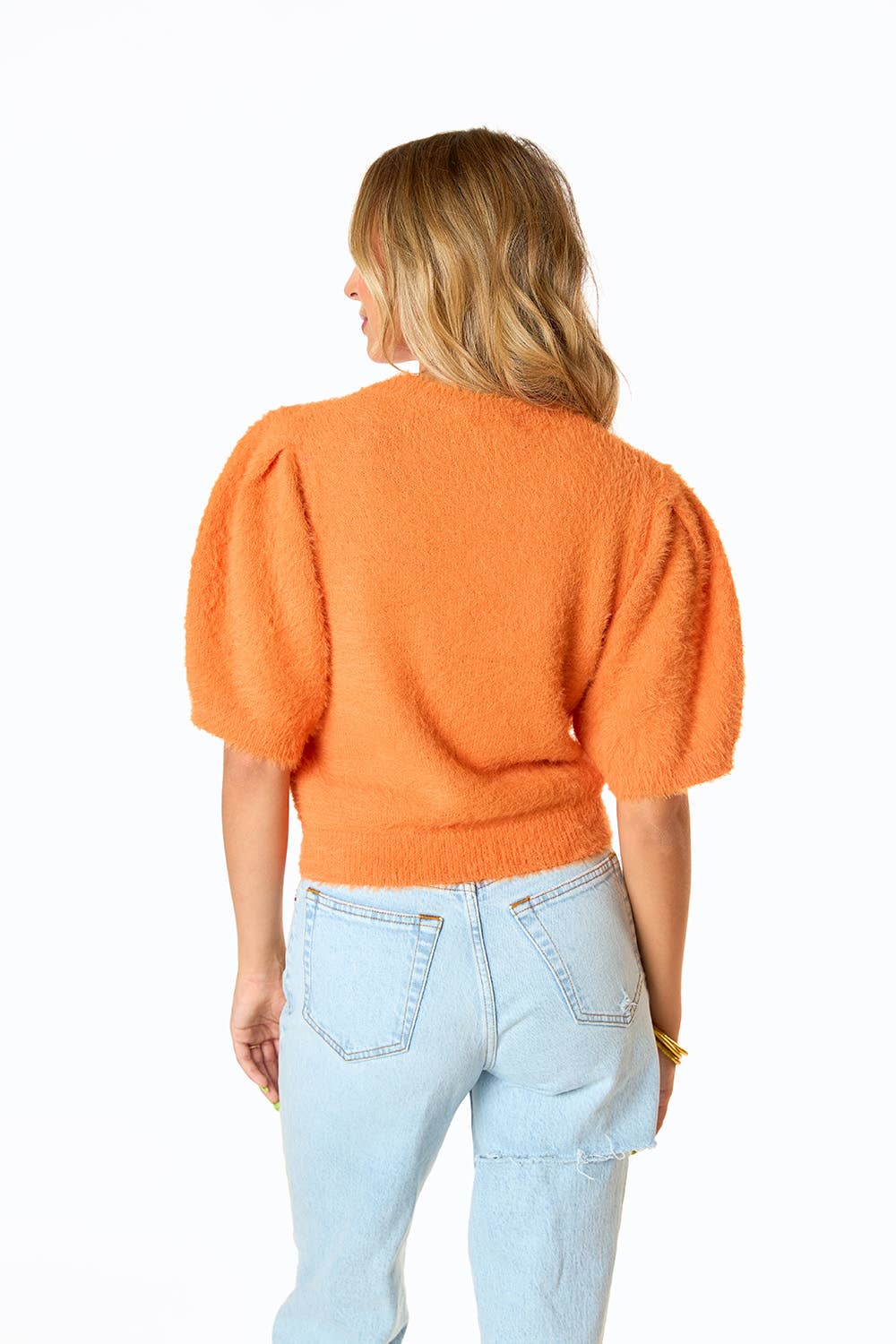 Macy Mango Sweater Top By BuddyLove