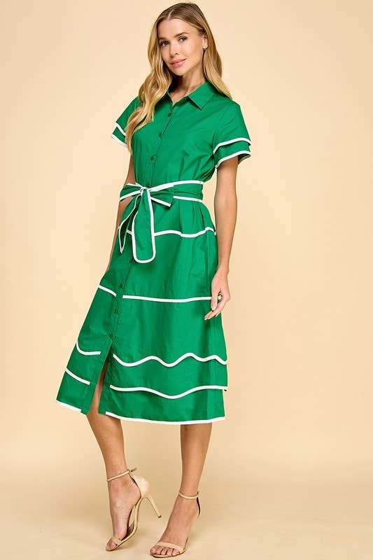 Julia Midi Shirt Dress