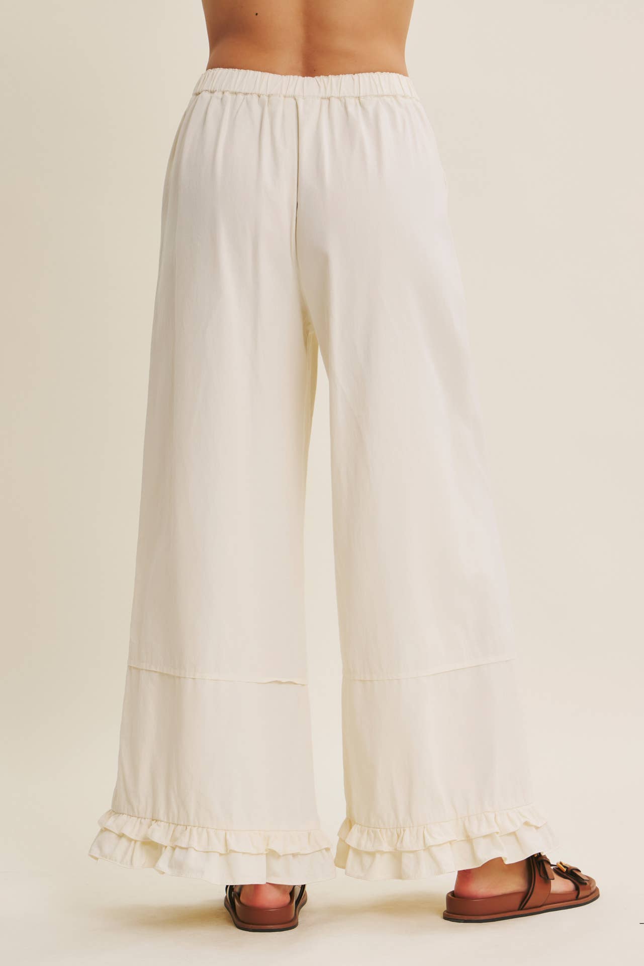 Dreamy Statement Wide-Leg with Ruffles