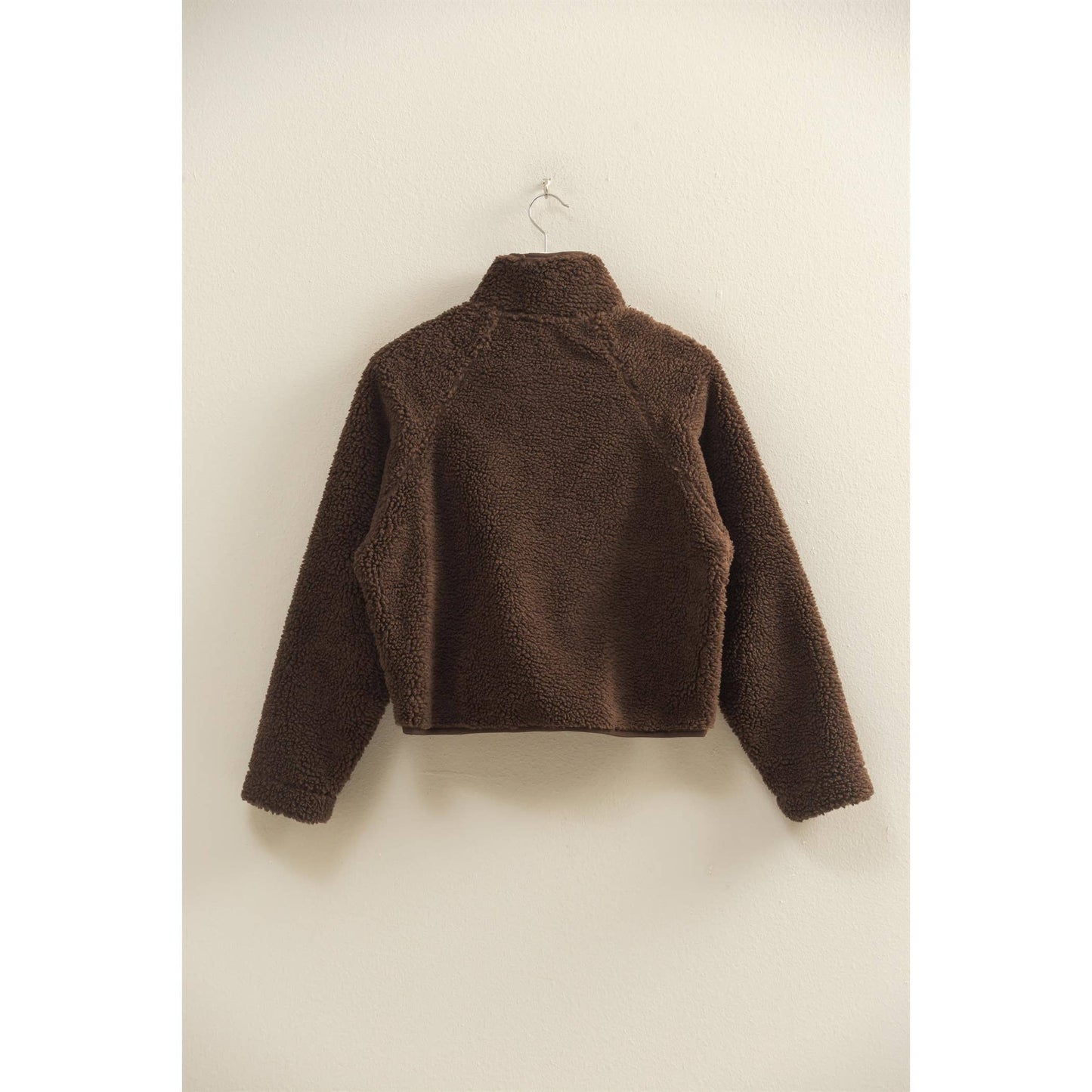 Sherpa Half Snap Jacket