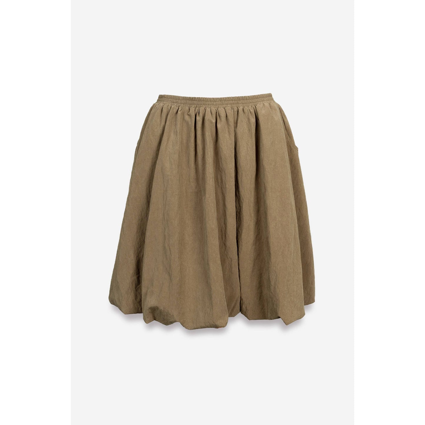 Bubble Skirt Elastic Waistband - ZEBRA