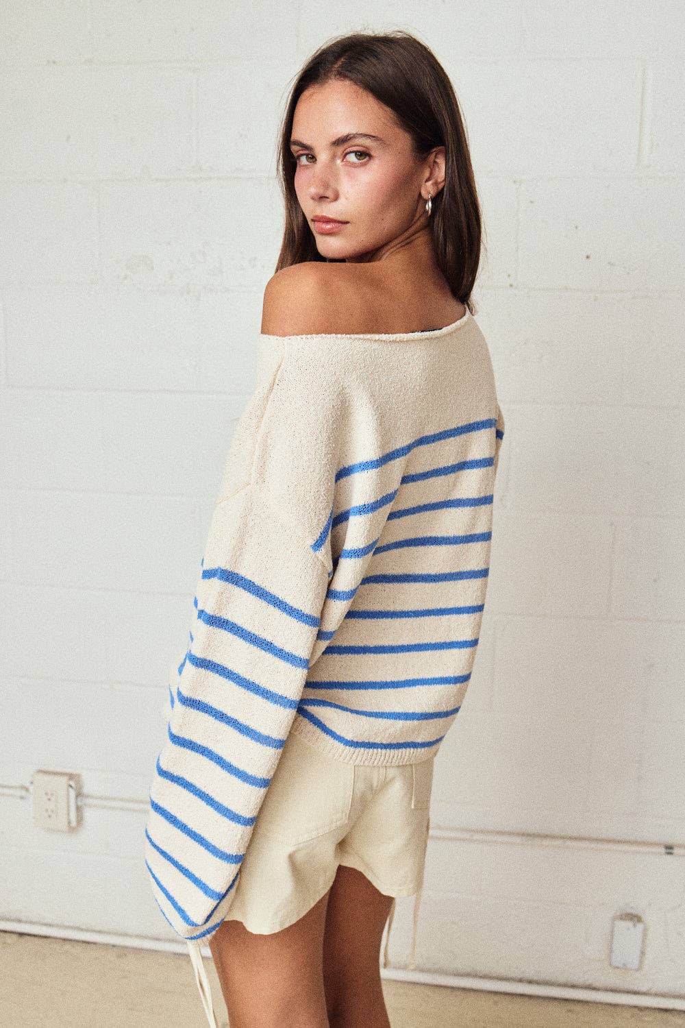 Teresa Striped Off Shoulder