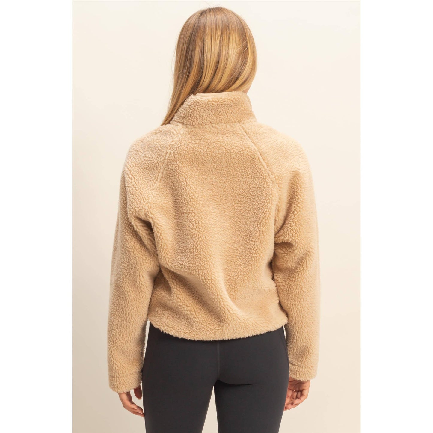 Sherpa Half Snap Jacket