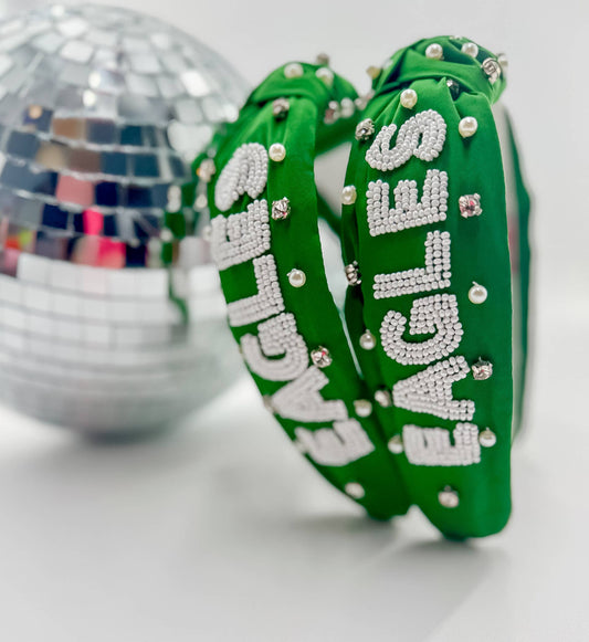 EAGLES BEADED HEADBAND