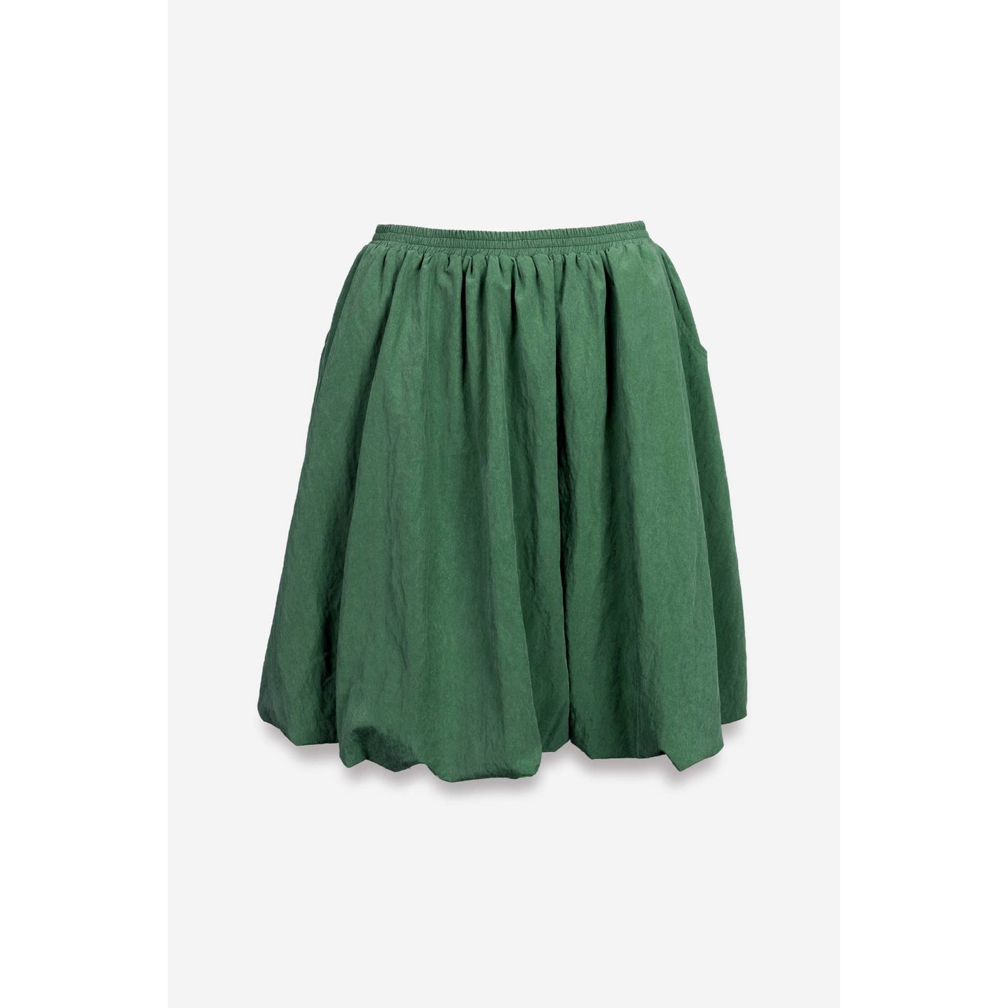 Bubble Skirt Elastic Waistband - ZEBRA