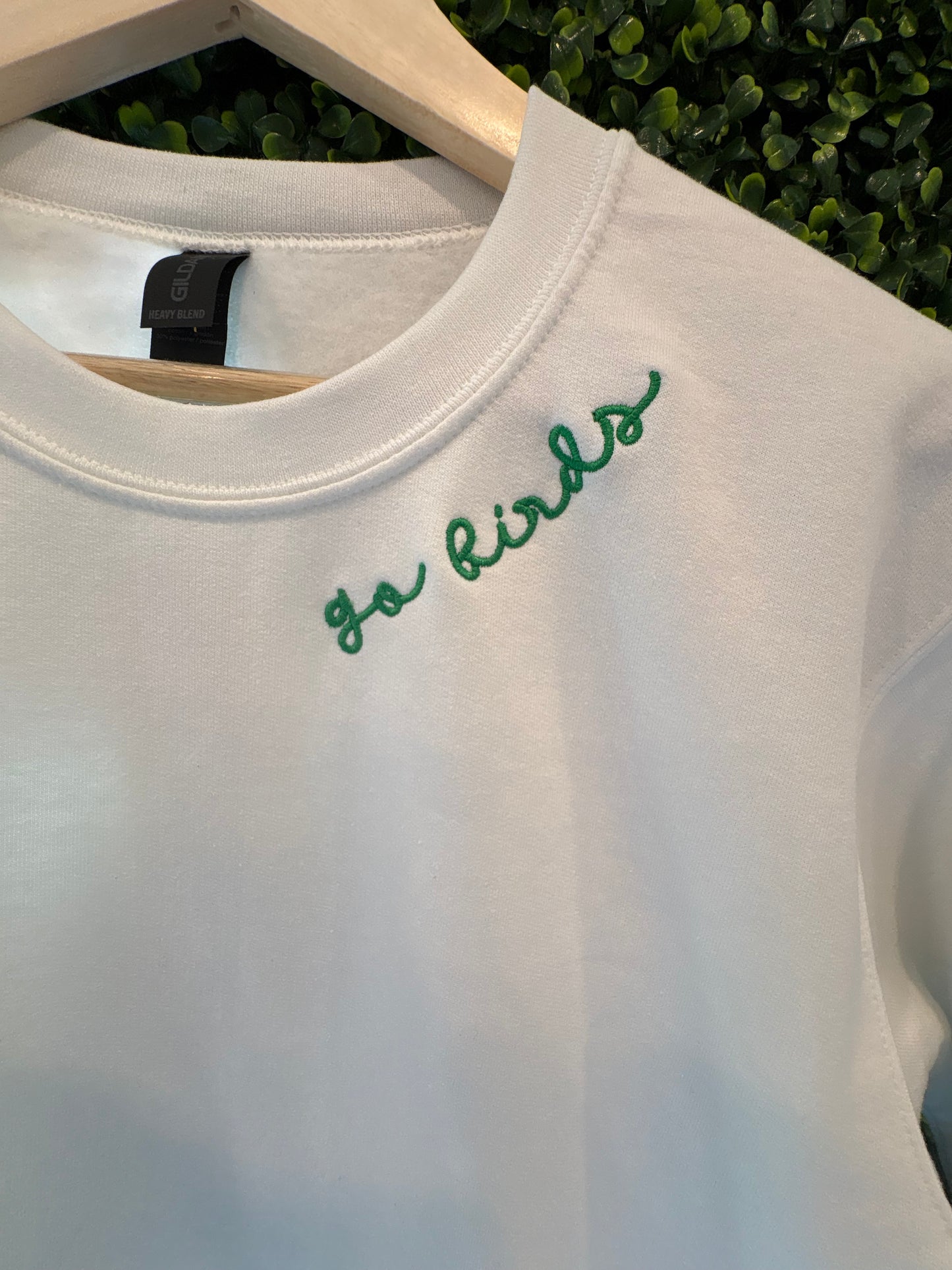 Go Birds Football Embroidered Sweatshirt