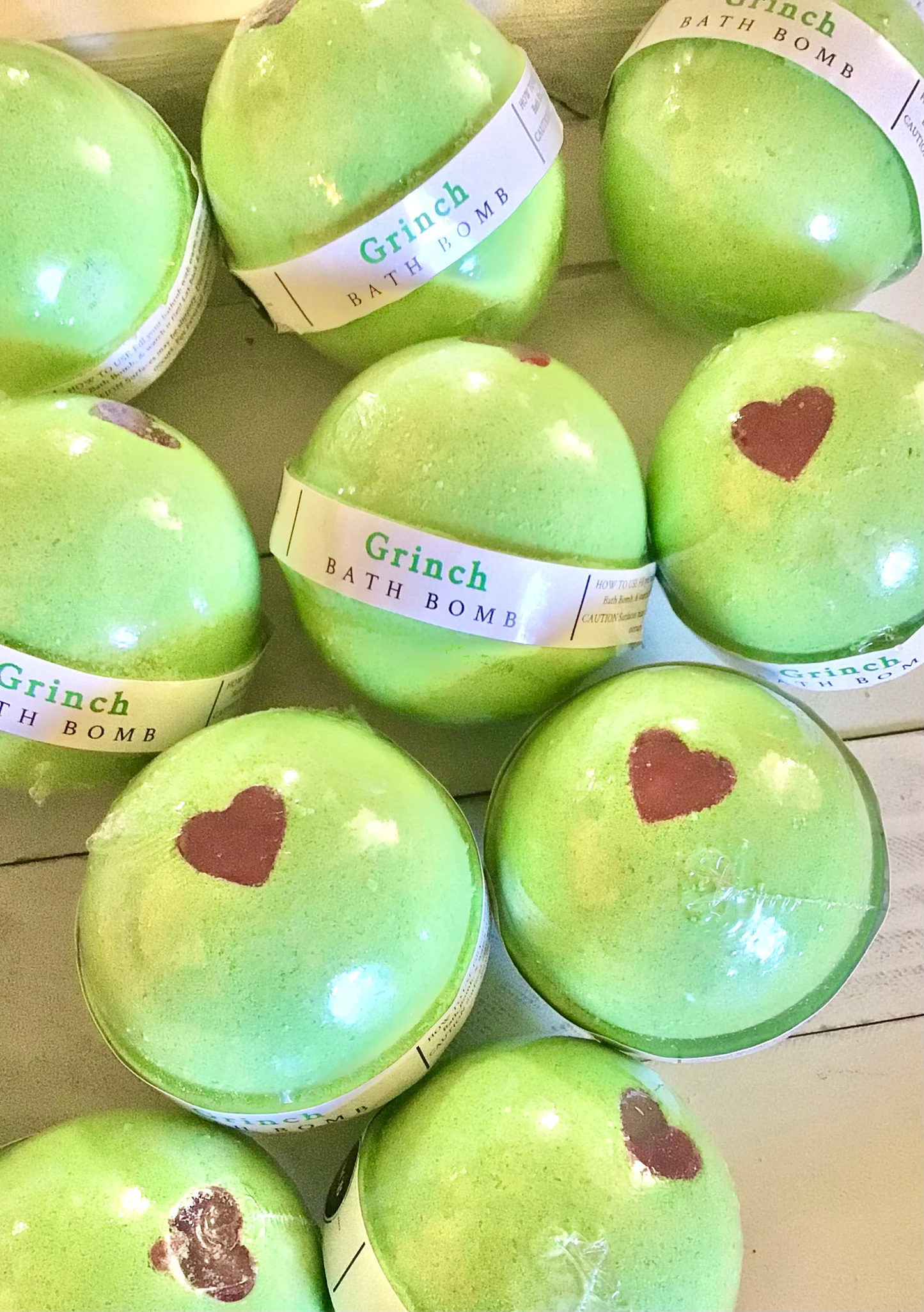 Grinchy Bath Bomb