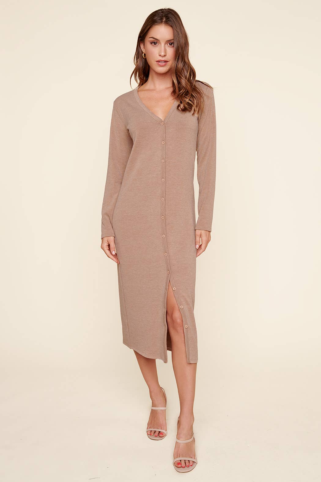 Neada Midi Cardigan Knit Dress