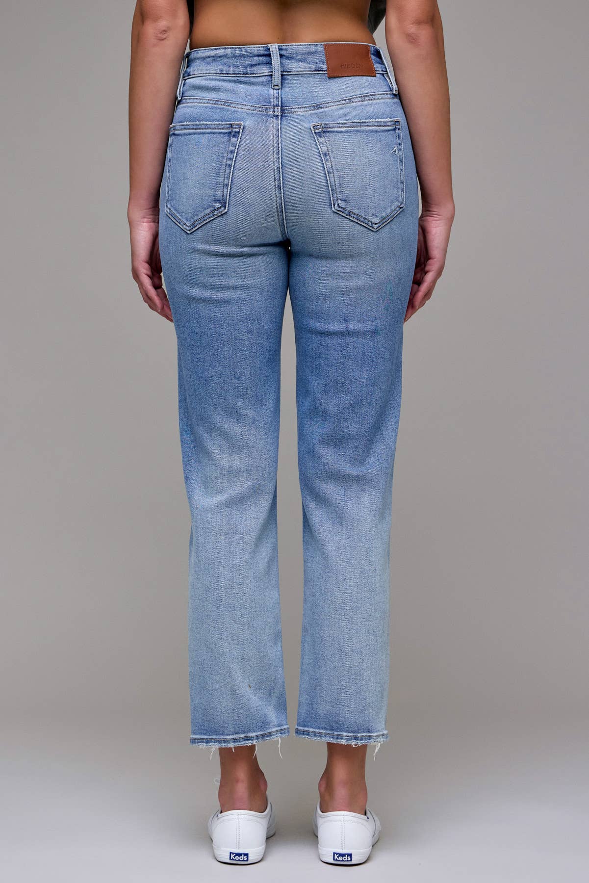 Tracey Jeans -Medium Dark Clean Stretch Denim