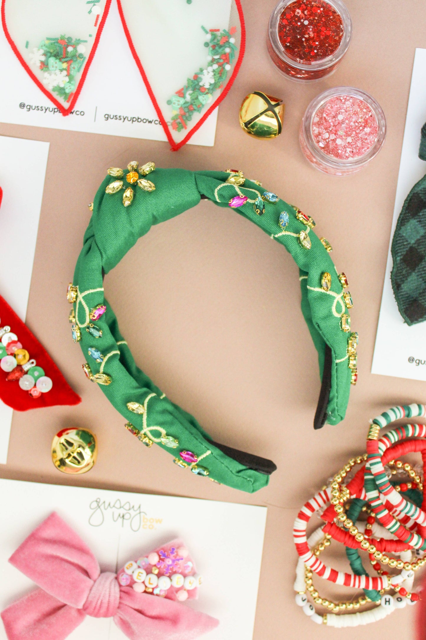 Gussy Up Bow Co - Elf On The Shelf Hair Glitter