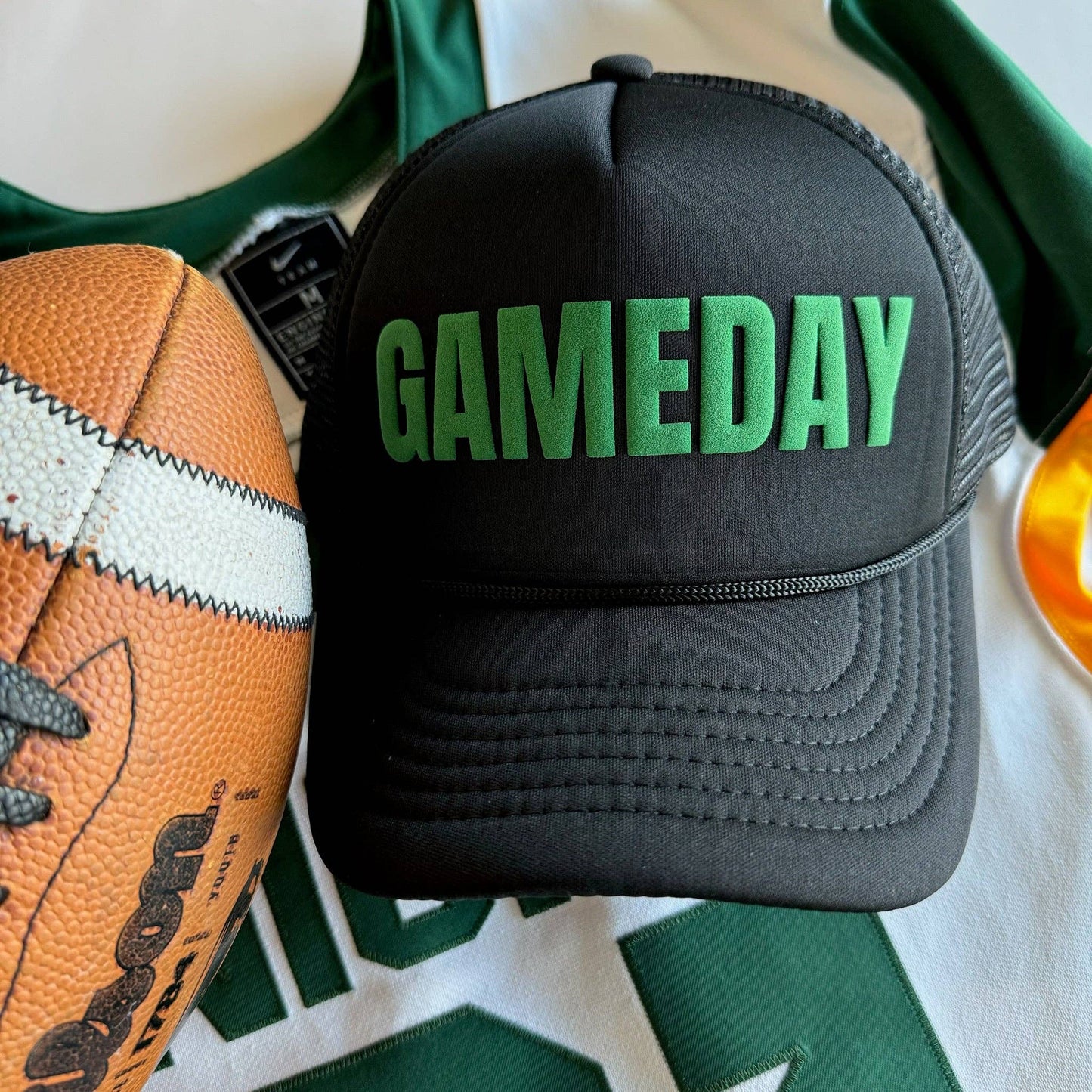 Malibu and Mint - GAMEDAY Trucker Hat