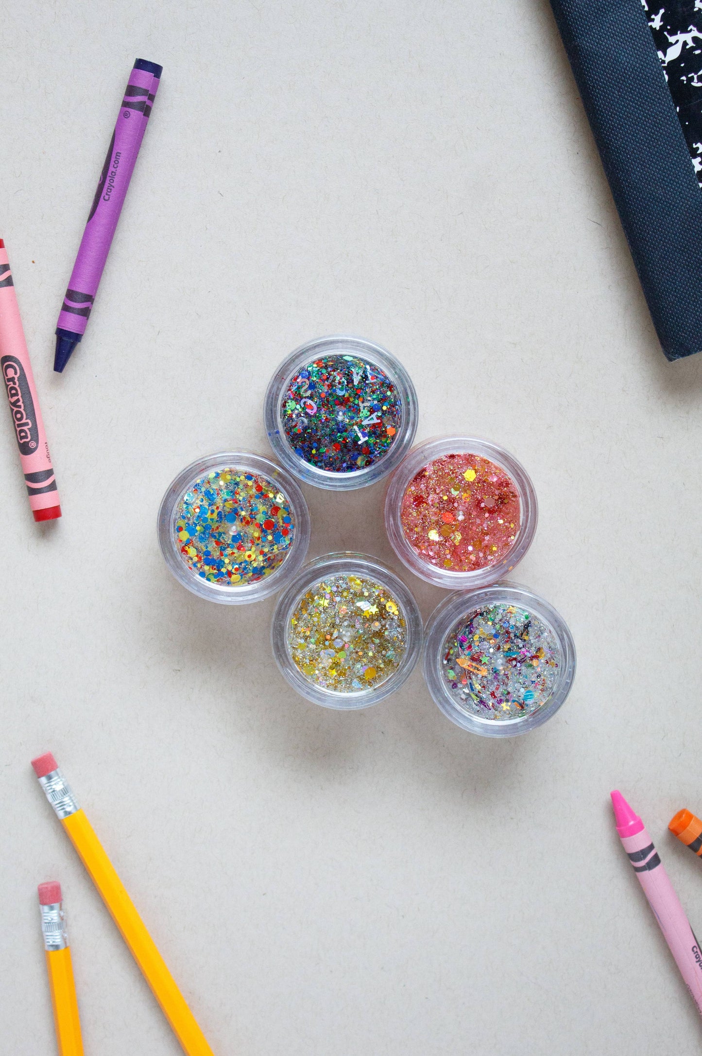 Gussy Up Bow Co - A for Apple Hair Glitter | Back to School Collection