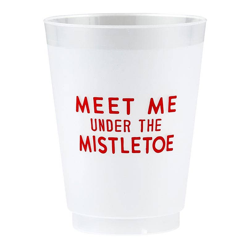 Mistletoe Frost Cups
