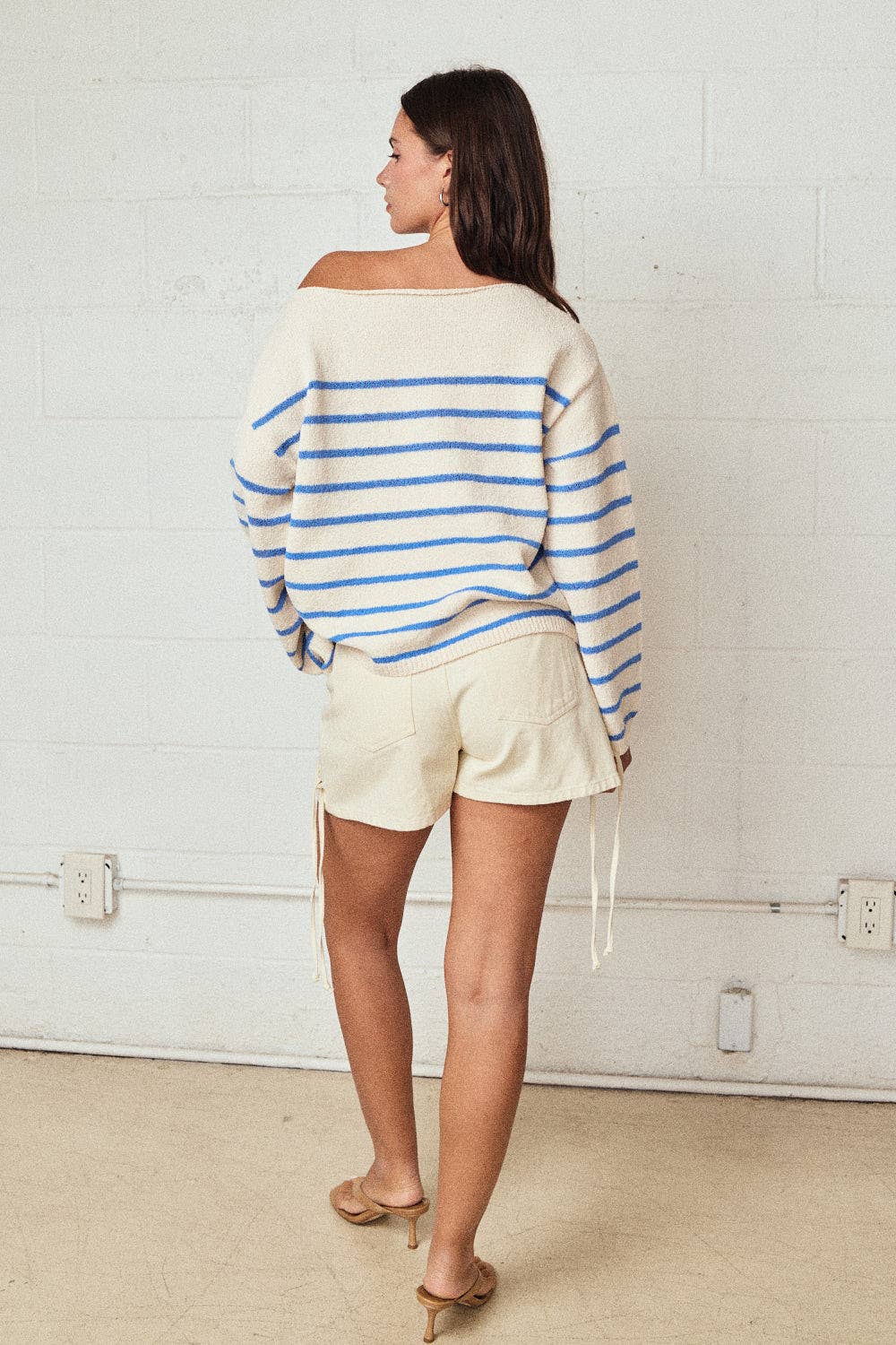 Teresa Striped Off Shoulder
