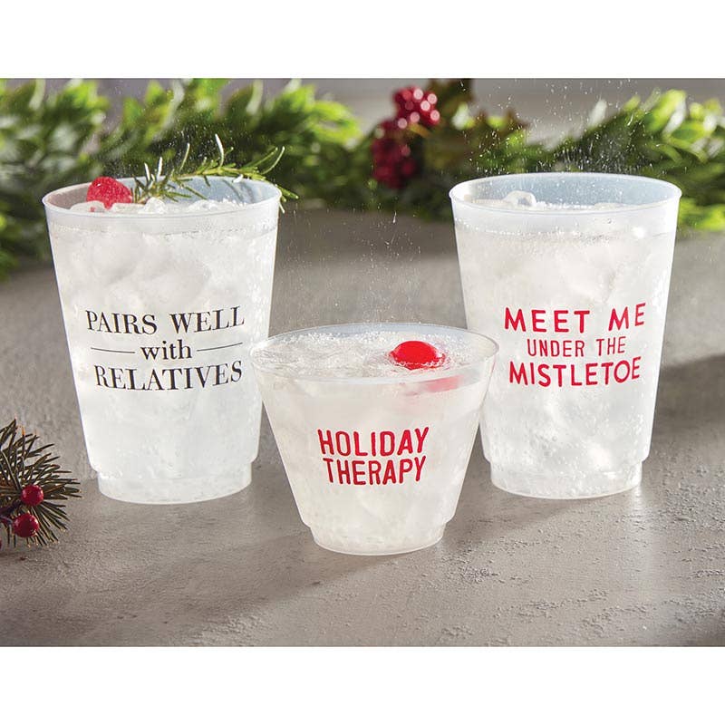 Mistletoe Frost Cups