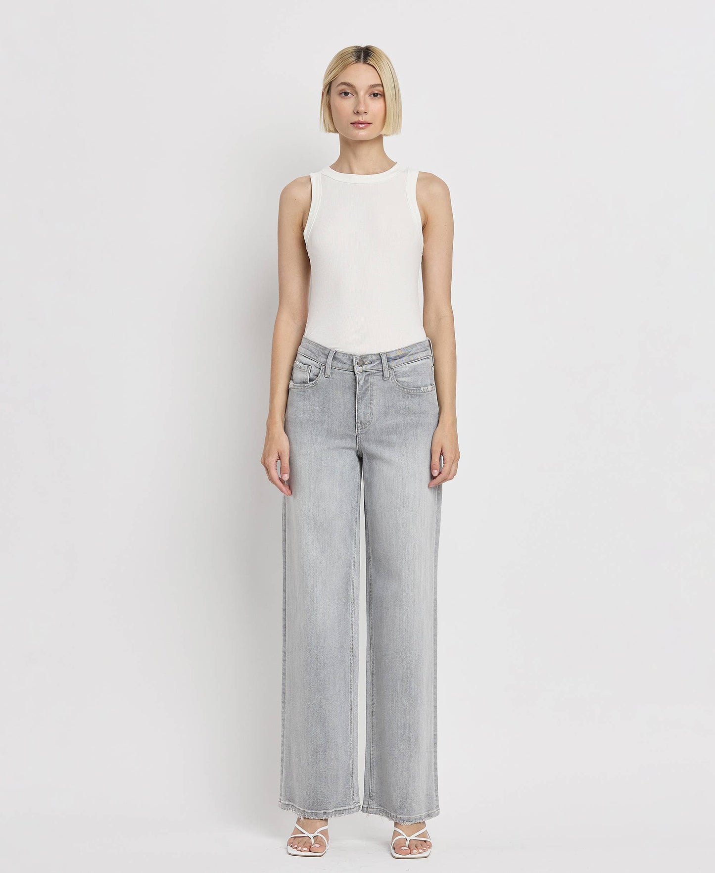 CLEMENTINE HIGH RISE WIDE LEG JEANS