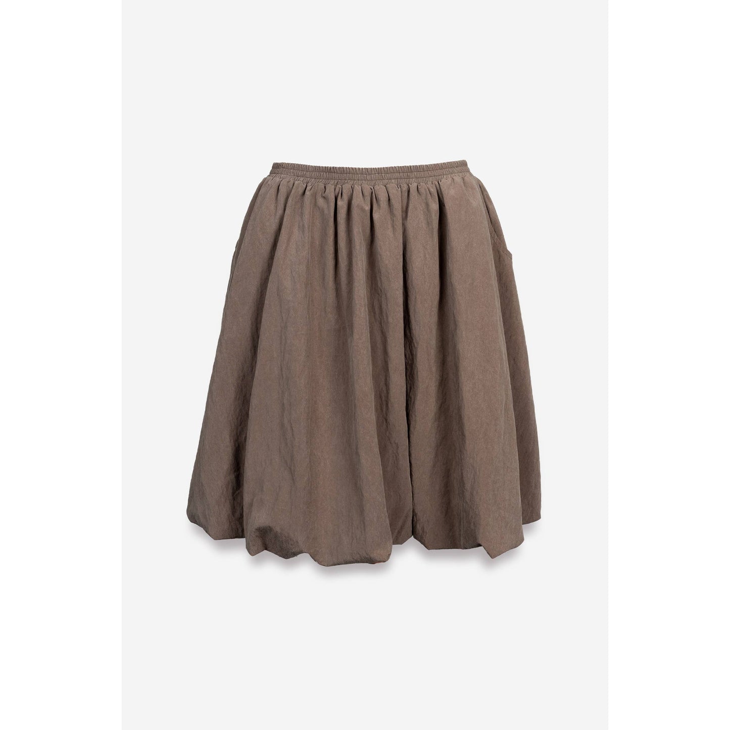 Bubble Skirt Elastic Waistband - ZEBRA