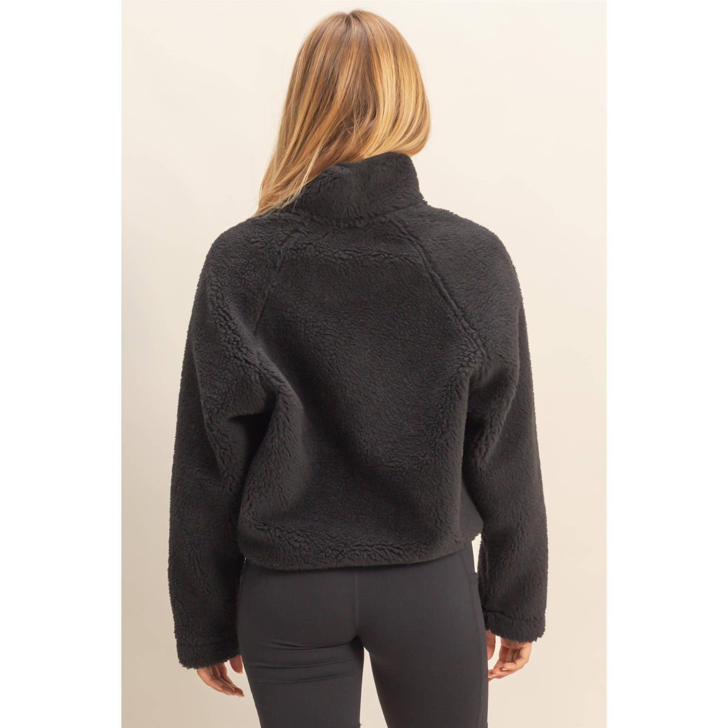 Sherpa Half Snap Jacket