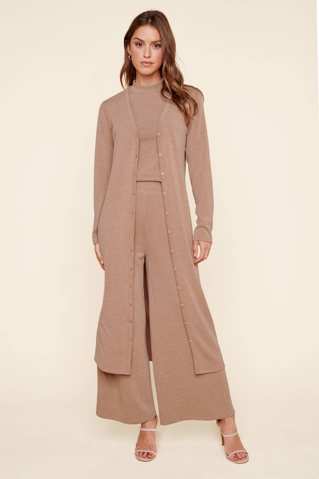 Neada Midi Cardigan Knit Dress