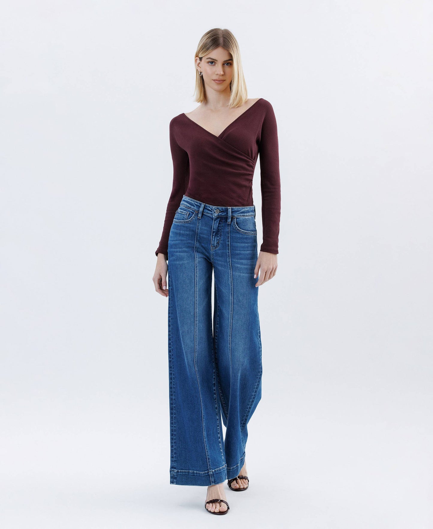 MOON BAR - HIGH RISE TROUSER