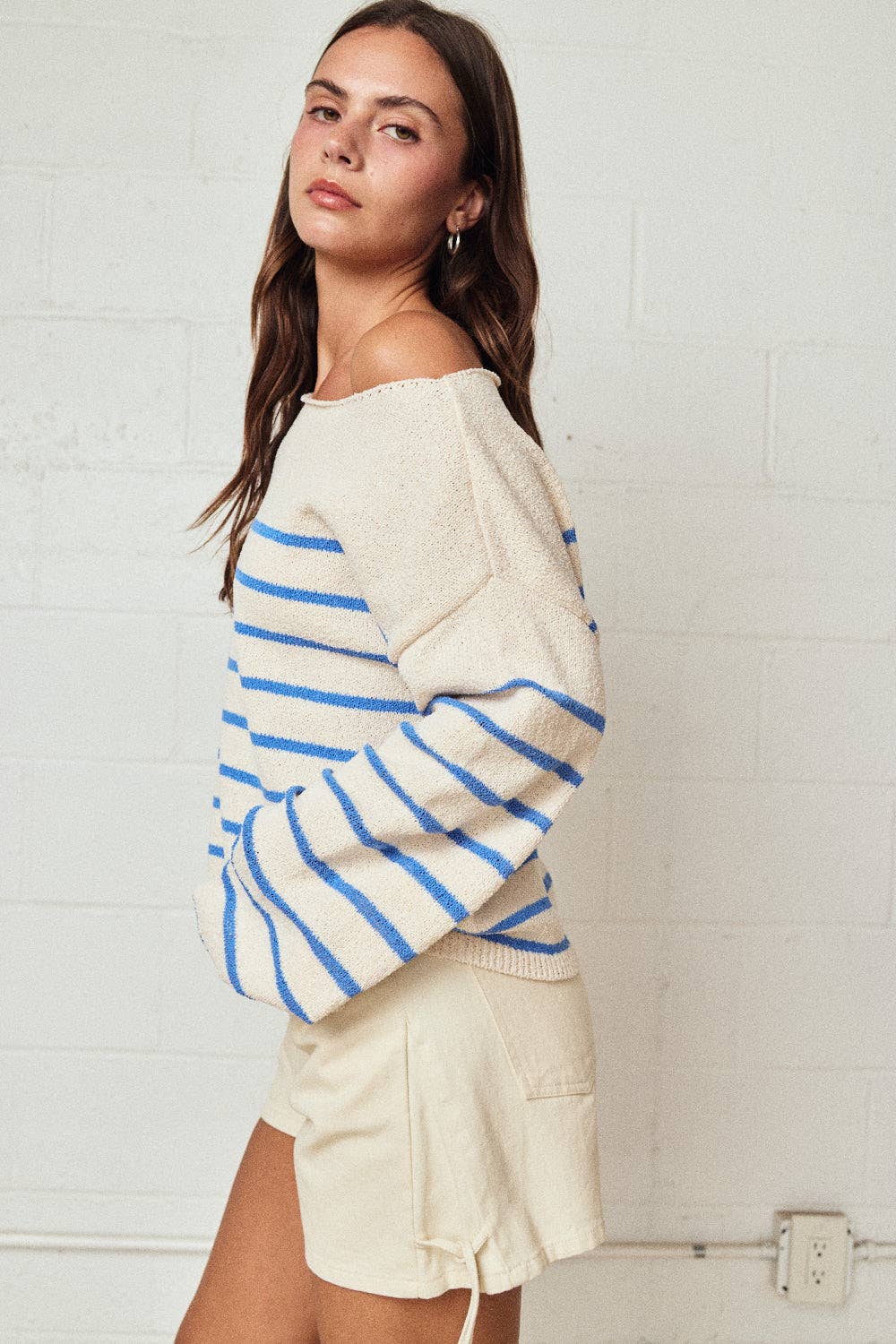 Teresa Striped Off Shoulder