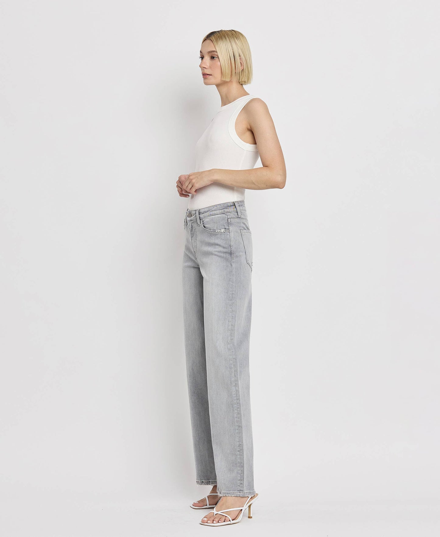 CLEMENTINE HIGH RISE WIDE LEG JEANS