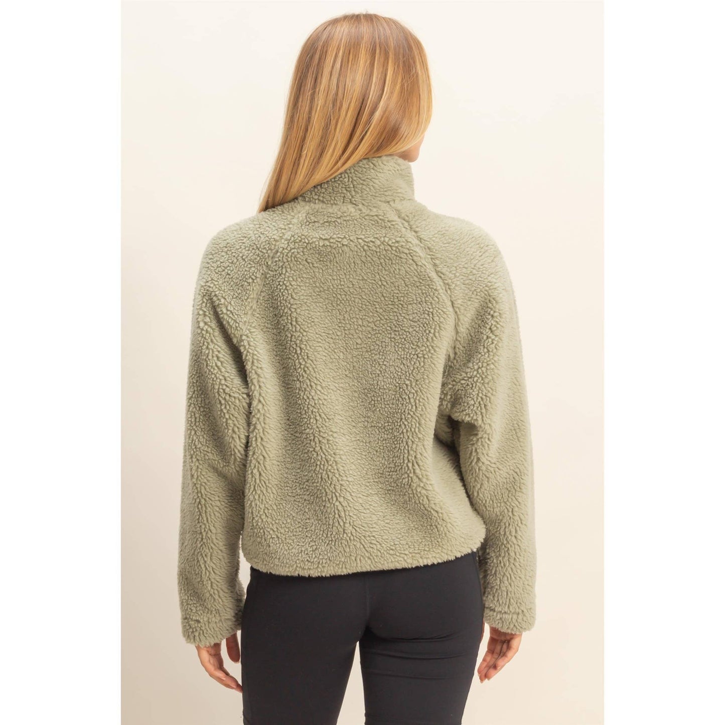 Sherpa Half Snap Jacket