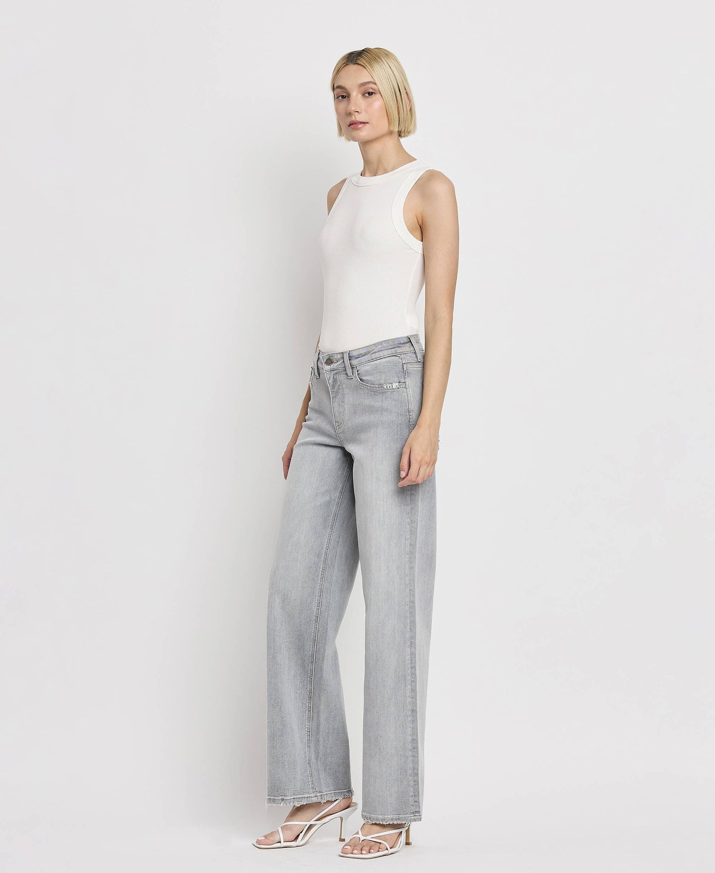 CLEMENTINE HIGH RISE WIDE LEG JEANS