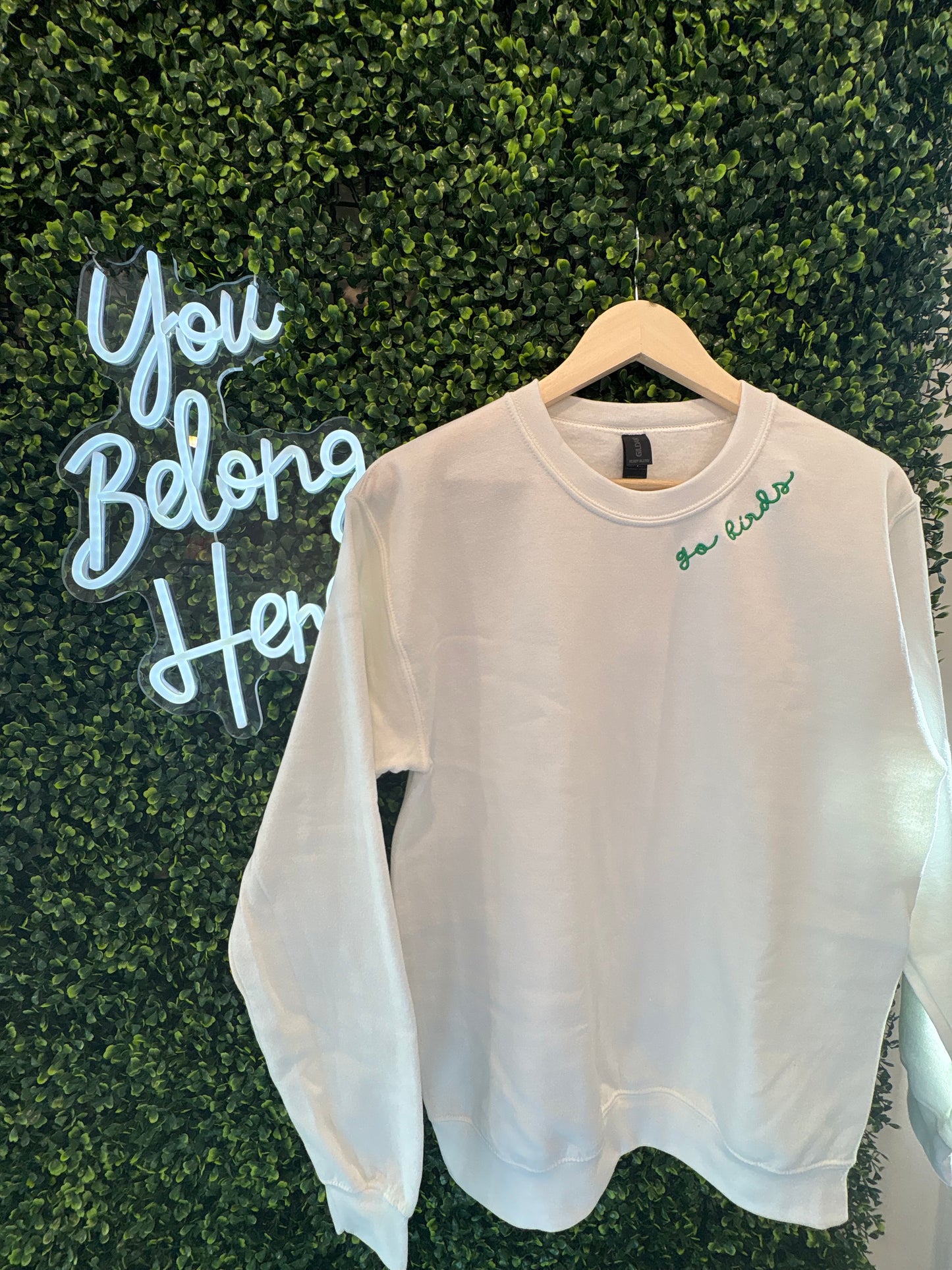 Go Birds Football Embroidered Sweatshirt