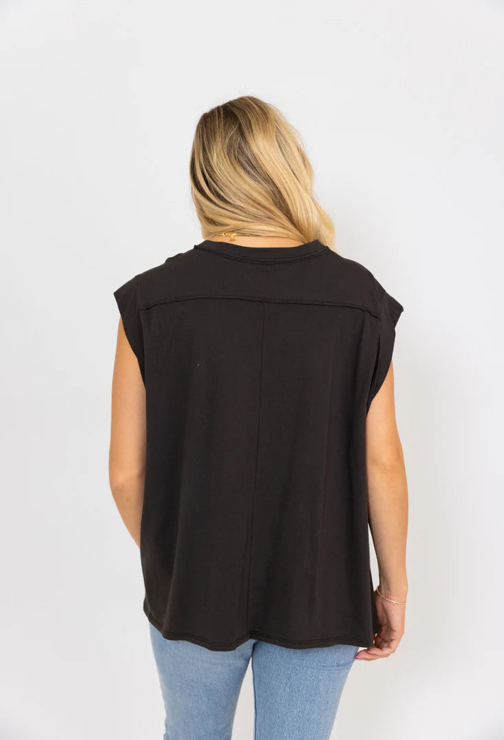 Solid Scoop Muscle Novelty Tee