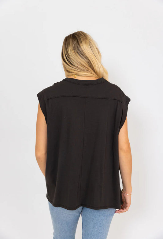 Solid Scoop Muscle Novelty Tee