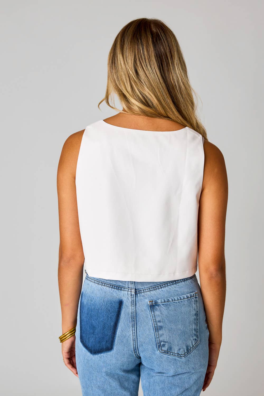 Manning Powder Vegan Leather Top BY BuddyLove