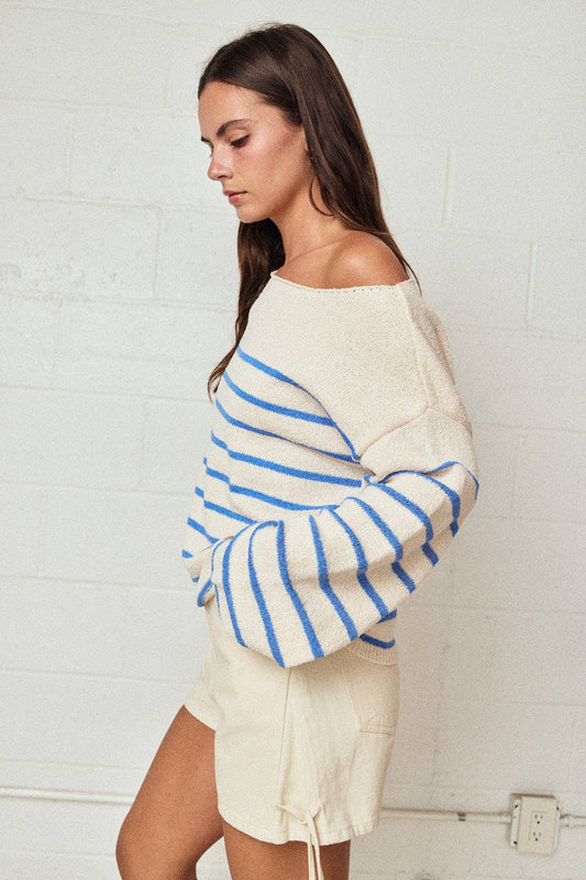 Teresa Striped Off Shoulder