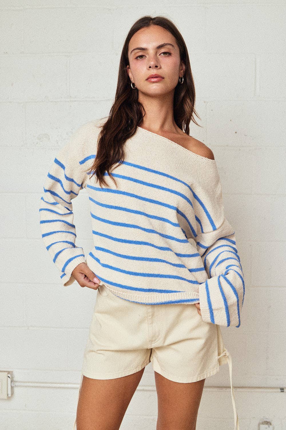 Teresa Striped Off Shoulder