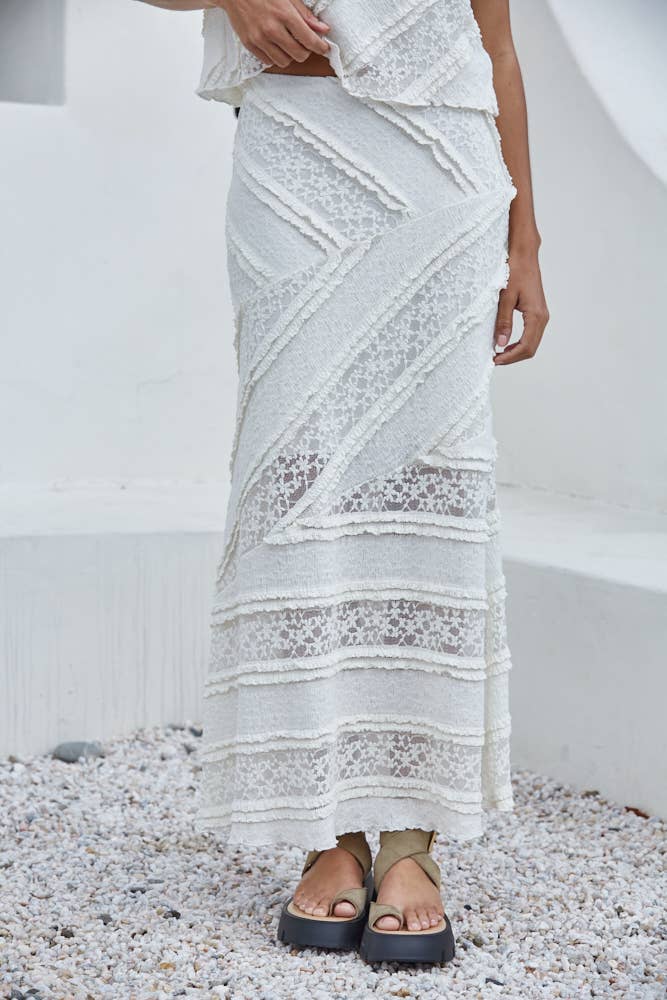 Molly Lace Midi Skirt