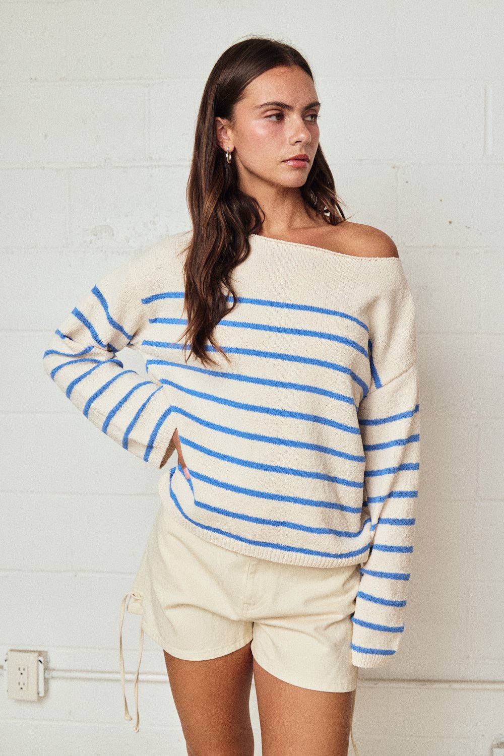 Teresa Striped Off Shoulder