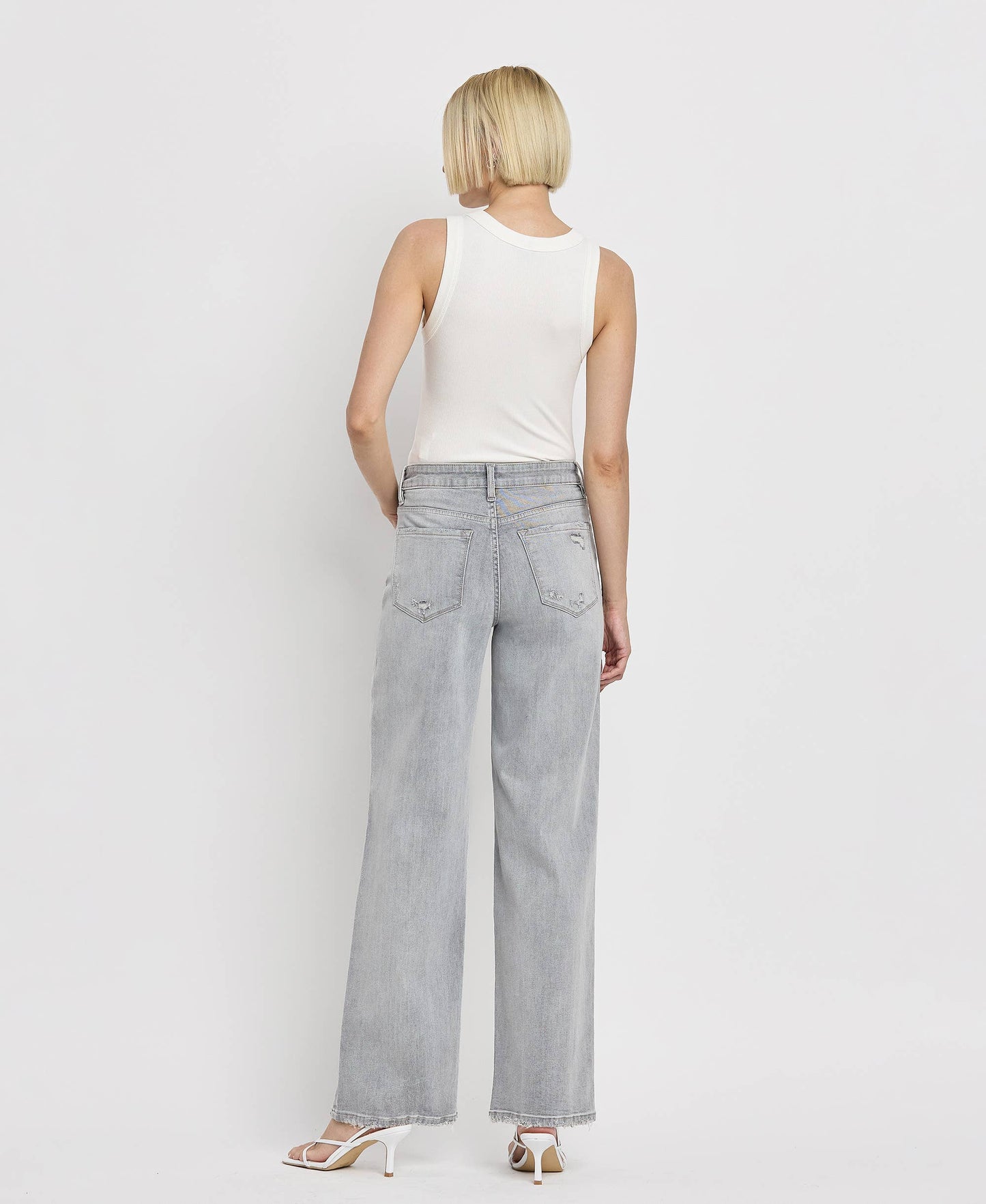 CLEMENTINE HIGH RISE WIDE LEG JEANS