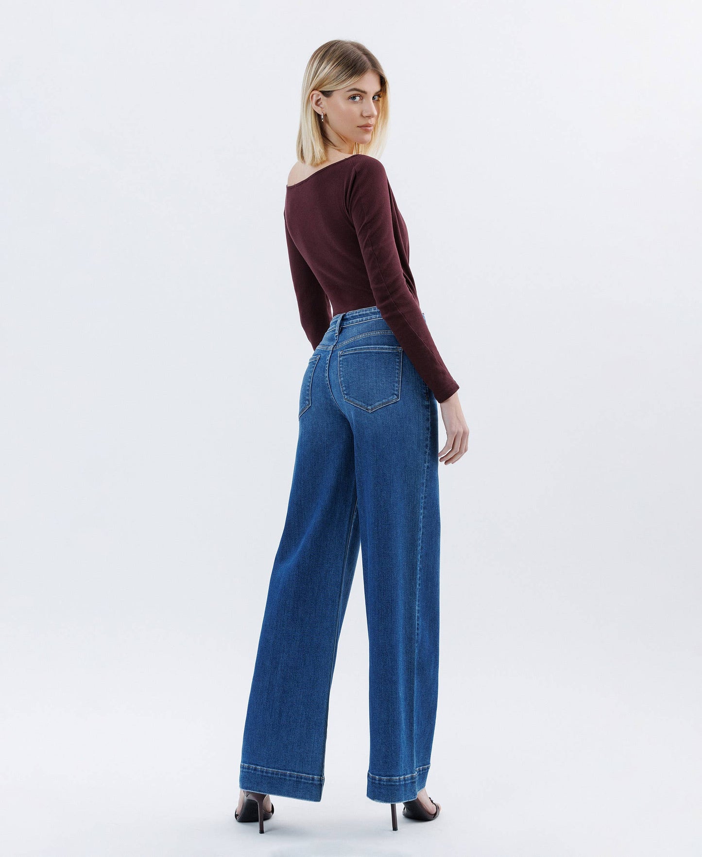 MOON BAR - HIGH RISE TROUSER