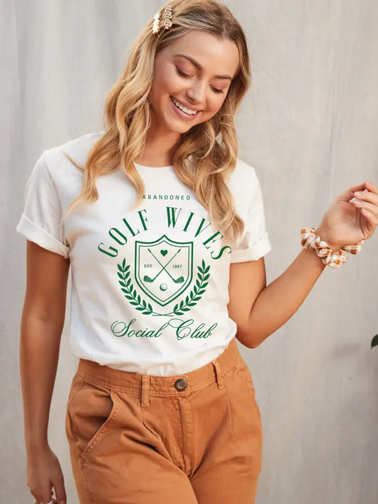 Abandoned Golf Wives Graphic T-Shirt