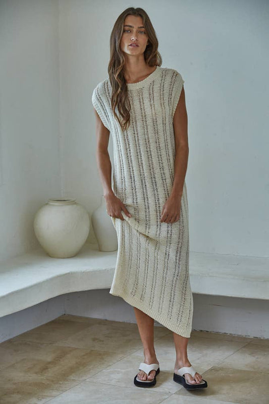 Margo Knit Sweater Midi Dress