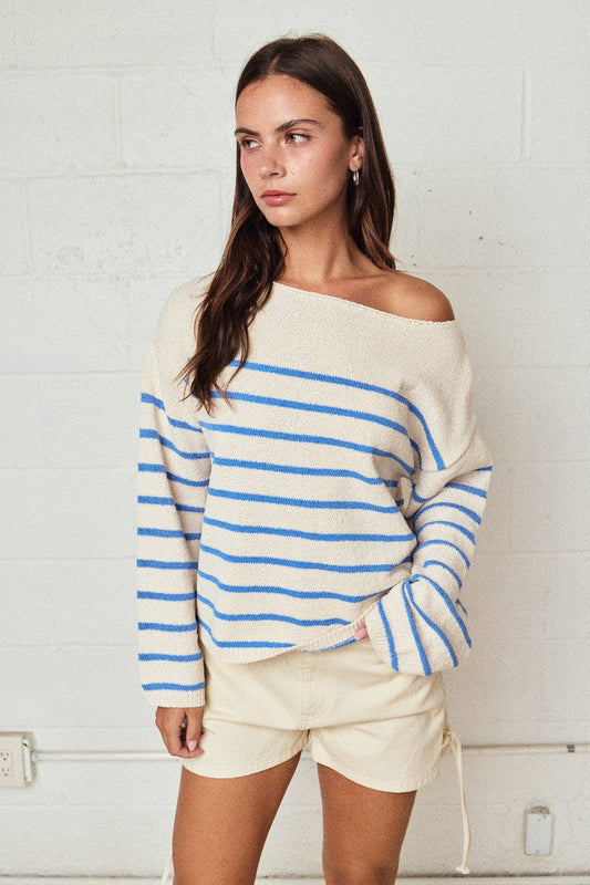 Teresa Striped Off Shoulder