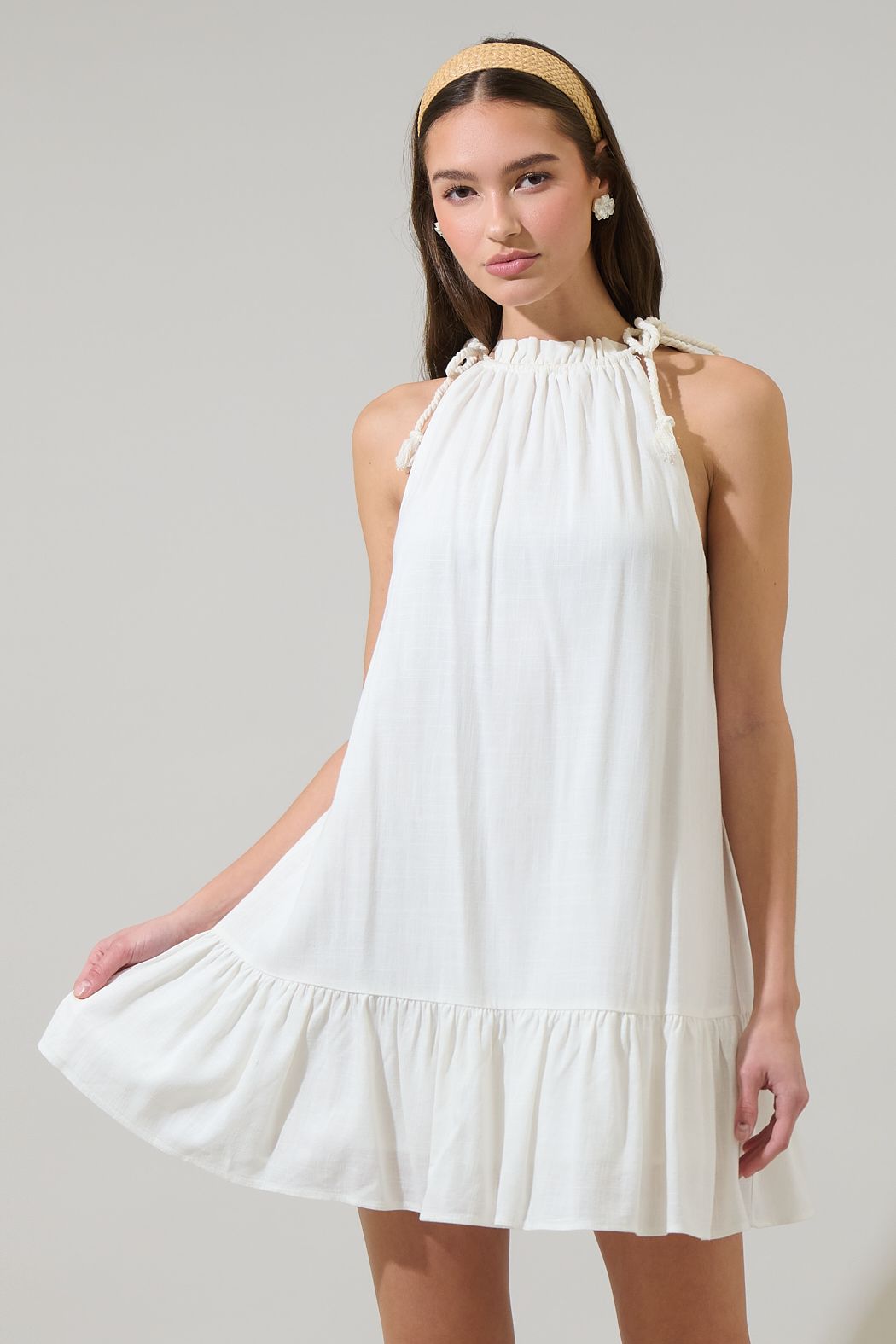 Rumba Halter Mini Dress